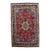 1950s, Handmade Vintage Persian Mashad Rug 6.5' X 9.9' For Sale