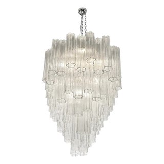 Modern Oval Tronchi Murano Glass Pendant Light by Simoeng for Simoeng For Sale