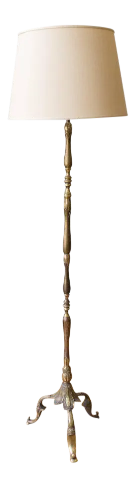 French Art Nouveau Style Floor Lamp