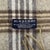 Army Green Late 20th Century Burberry Greyish Green Plaid 50% Cashmere 50% Wool Scarf For Sale - Image 8 of 8