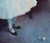 1970s Portrait of Girl in Blue Dress, Oil on Canvas, Signed, Circa 1970 by Jan Hanson Travis For Sale - Image 5 of 6