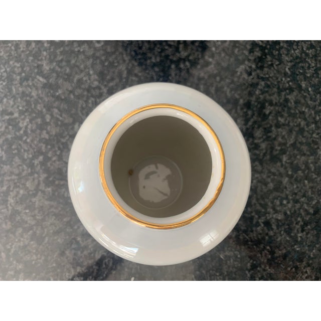 Porcelain Vase from Weisswasser, Mid-20th Century For Sale - Image 6 of 18