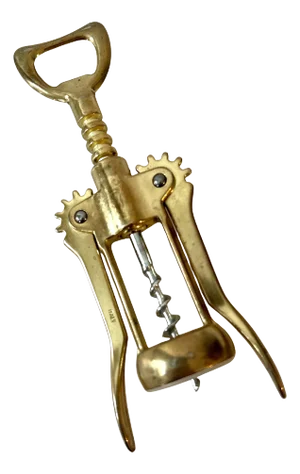 Solid Brass Italian wine opener