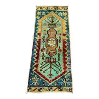 Turkish Yastik Rug 1'5" x 3'5" For Sale