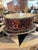 Elevate your dressing table or vanity set with this magnificent Regency-style oval box. Splendidly clad in segmented faux...