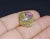 Vintage Natural .50Cts VS G Diamond Ruby 18K Solid Gold 2 Tone Bombay Dome Ring, size 7.25 For Sale - Image 10 of 11