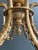 1900s Empire Bronze with Golden Eagle Heads and Flame Chandelier For Sale - Image 11 of 12