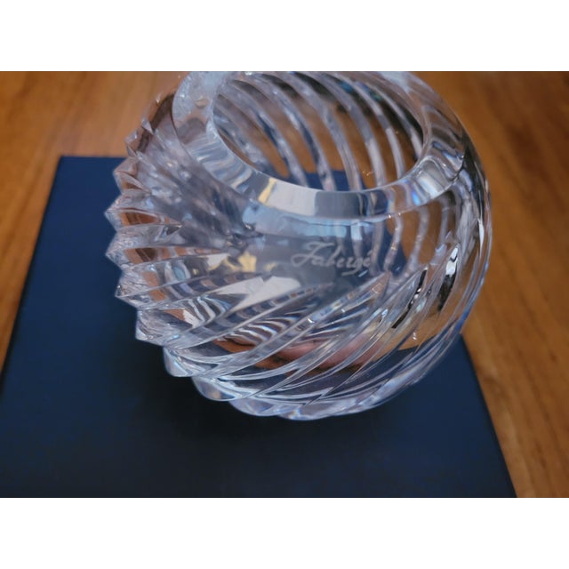 Glass Faberge Winter Palace Votive Candleholder For Sale - Image 7 of 8