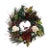 Elegant Victorian Roses Winter Door Wreath Holiday Decor Christmas Arrangement‎ For Sale