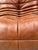 French Togo Three-Seater Sofa in Cognac Cow Leather by Michel Ducaroy for Ligne Roset For Sale - Image 9 of 15