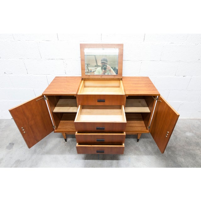 Vintage Teak Dressing Table, 1960s For Sale - Image 11 of 18