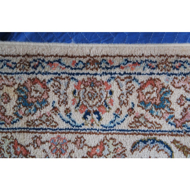 Karastan 100% Wool Floral Palmette Animal 738 Area Rug Runner Mat 2.5' X 20' For Sale - Image 13 of 15