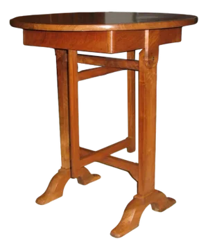 Small Winemaker Table in Walnut, 19th Century