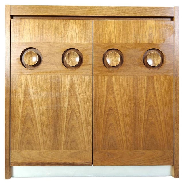 Vintage Brutalist Bar Cabinet, 1970s For Sale - Image 12 of 12