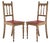 Set of Vintage Danish Dinning Chairs in Oak, 1950s For Sale
