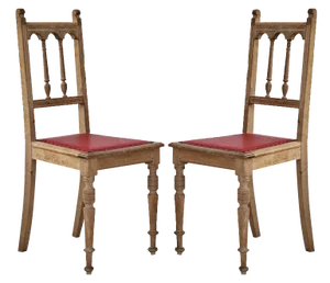 Set of Vintage Danish Dinning Chairs in Oak, 1950s