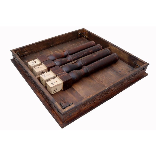 Vintage Wooden Dining Table, 1970s For Sale - Image 11 of 17