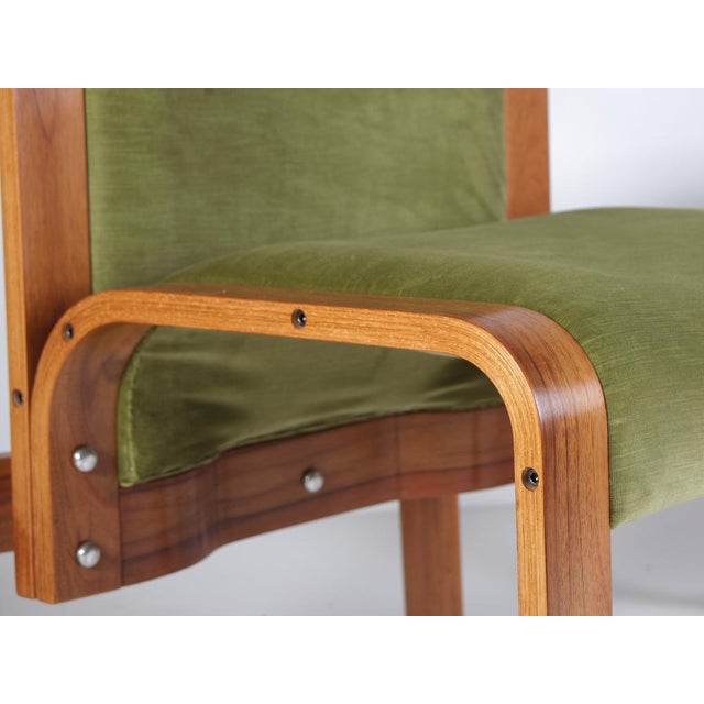 Set of Mid-Century Brutalist Armchairs by Jan Bocan for Ton, 1972 For Sale - Image 9 of 18