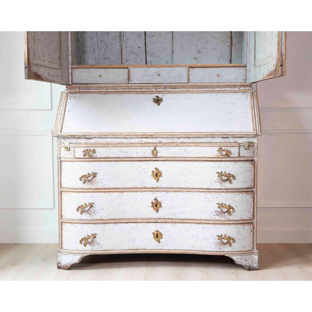 Danish 18th Century Rococo Secretary, c.1760 For Sale In Atlanta - Image 6 of 16