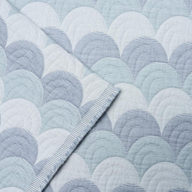 Not Yet Made - Made To Order SAMPLE - Schumacher Prairie Hills Fabric In Blues For Sale - Image 5 of 5