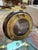 Italian Brass and Wood Round Picture Frame, Italy, 1970s For Sale - Image 4 of 8