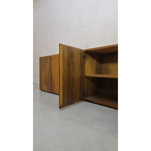 Mid-Century Modern Mou Series Sideboards by Afra and Tobia Scarpa for Molteni, 1974, Set of 2 For Sale - Image 3 of 10
