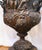 Large Bronze Urns Monumental Campana Cherub attributed to Clodion, Set of 2 For Sale - Image 10 of 12