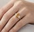 Not Yet Made - Made To Order Citrine Wedding Ring - Marquise Cut Gemstone Statement Ring - November Birthstone Ring Us 7 For Sale - Image 5 of 5