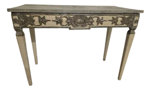 Decorative Console Table in Louis XVI Style, 1940s