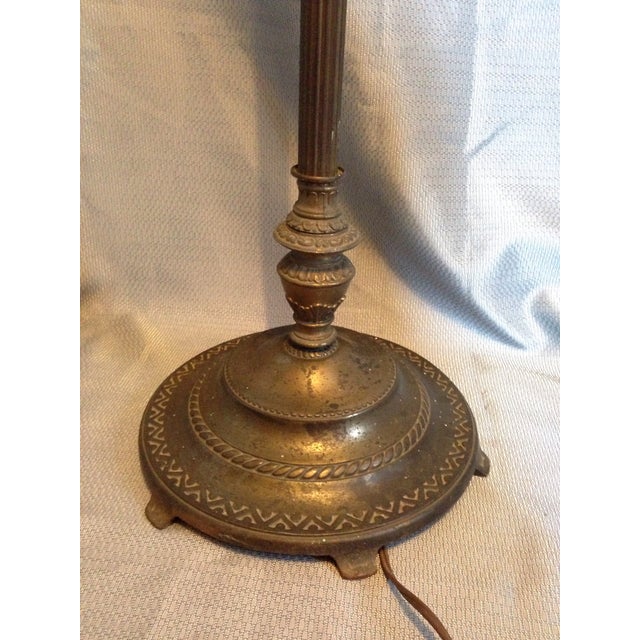 Antique Alabaster Floor Lamp | Chairish