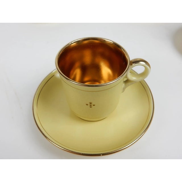 Art Deco era GEFLE of Sweden Demitasse Espresso Cup & Saucer - Set of 11 For Sale In Las Vegas - Image 6 of 11