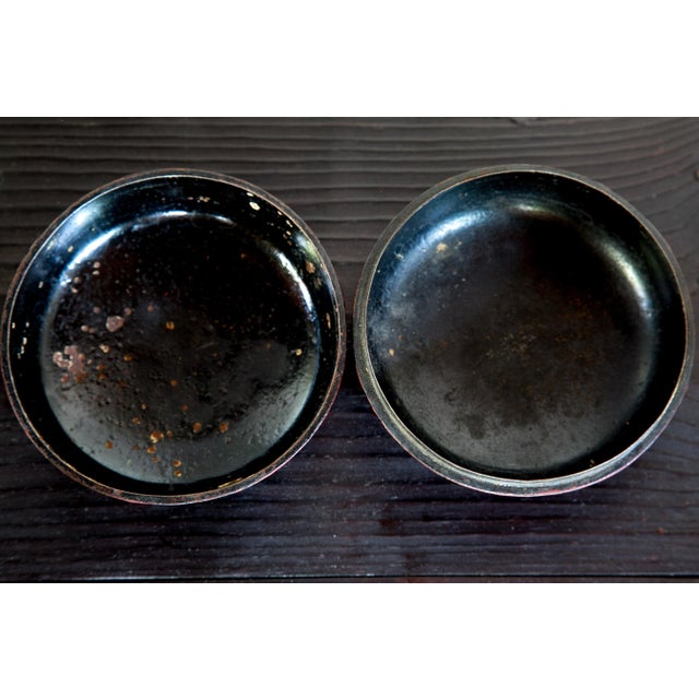 Red Antique Chinese Cinnabar Box Bowl For Sale - Image 8 of 11