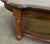 1990s 1990s Oval Oak Coffee Table With Center Glass Top For Sale - Image 5 of 8