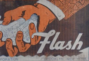 1930s Distressed Flash Bulb Advertising