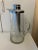 Vintage Mid-Century Modern Glass & Chrome Pitcher With Cooling Tube For Sale In West Palm - Image 6 of 9