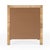 Corfu 25 in. W Rectangular Rattan 3 Drawer Nightstand, Natural Raffia For Sale - Image 9 of 11
