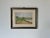 Vintage G. Robers Countryside Lake Landscape Watercolor Painting, Framed For Sale - Image 4 of 11