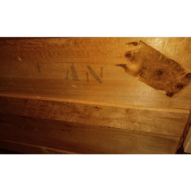 Wood Antique Victorian Tiger Oak Knapp Joint Gentleman’s Dresser (C. 1890s) For Sale - Image 7 of 8