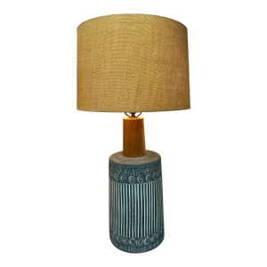 Mid Century Black Gordon and Jane Martz Marshall Studios Ceramic Lamp