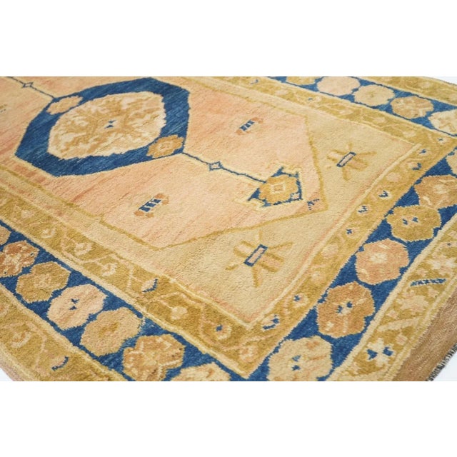 Early 19th Century Antique Oushak Rug 3'10'' X 5'10'' For Sale - Image 5 of 9