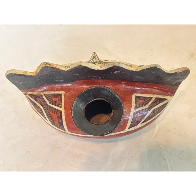 Mid 20th Century Peruvian Face Jug For Sale In Chicago - Image 6 of 11
