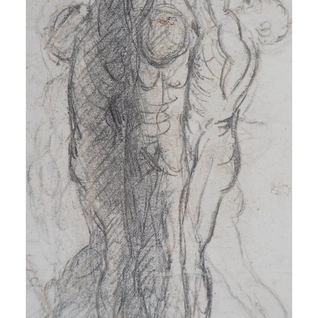 After Auguste Rodin, Group of the Damned Suspended by the Arms, Engraving For Sale - Image 4 of 6