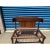 Modern walnut Klismos style settee/bench. The bench is made of solid walnut. The leather cording on seat is flawless. The...