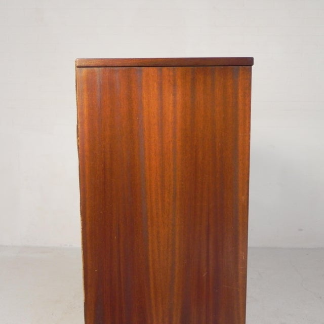 Space Age Display Cabinet with Glass Sliding Doors, Belgium, 1960s For Sale - Image 13 of 18