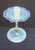 Art Deco Antique Fry Foval Opaline Glass Single Candlestick Circa 20s' For Sale - Image 3 of 8
