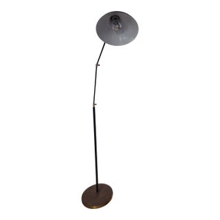 Industrial Style Fine-Stemmed Designer Charlton Floor Lamp For Sale