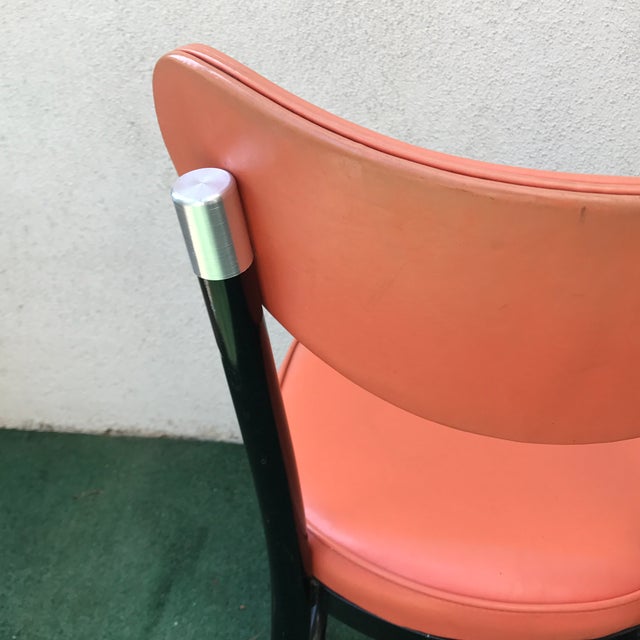 Chromodern Mid Century Steel Chairs A Pair Chairish