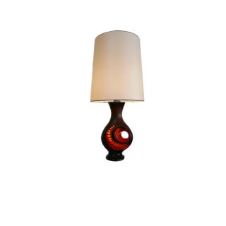 Fat Lava Ceramic Lamp by Walter Gerhards, Germany, 1970s For Sale