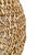 Braided Banana Leaf Globe Pendant Light Large For Sale - Image 4 of 7