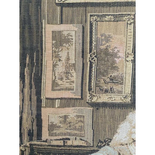 Antique French Jaquar Tapestry For Sale - Image 6 of 18